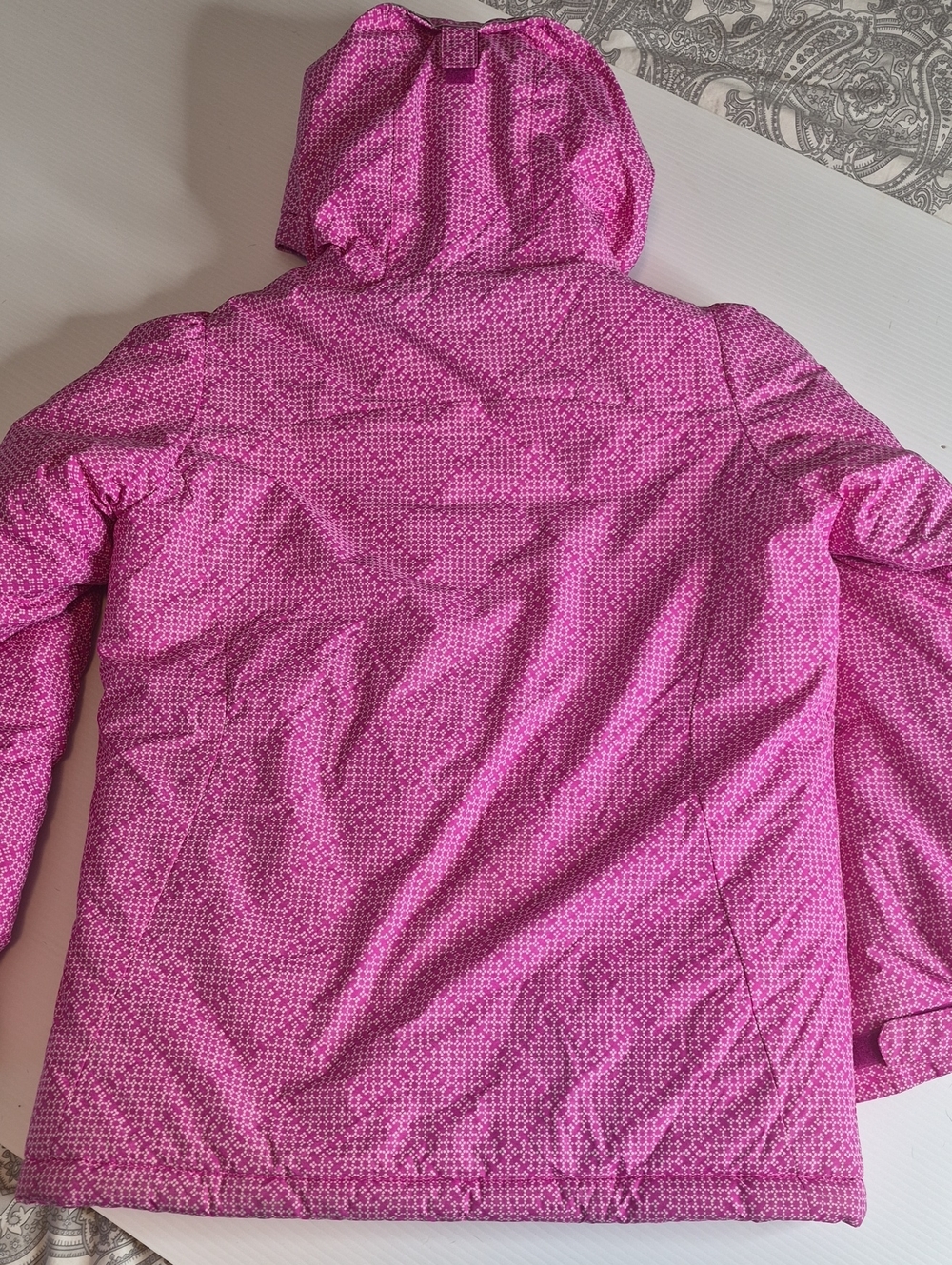 Columbia Girl's Pink Coat Size Large 14/16 - Picture 7 of 8